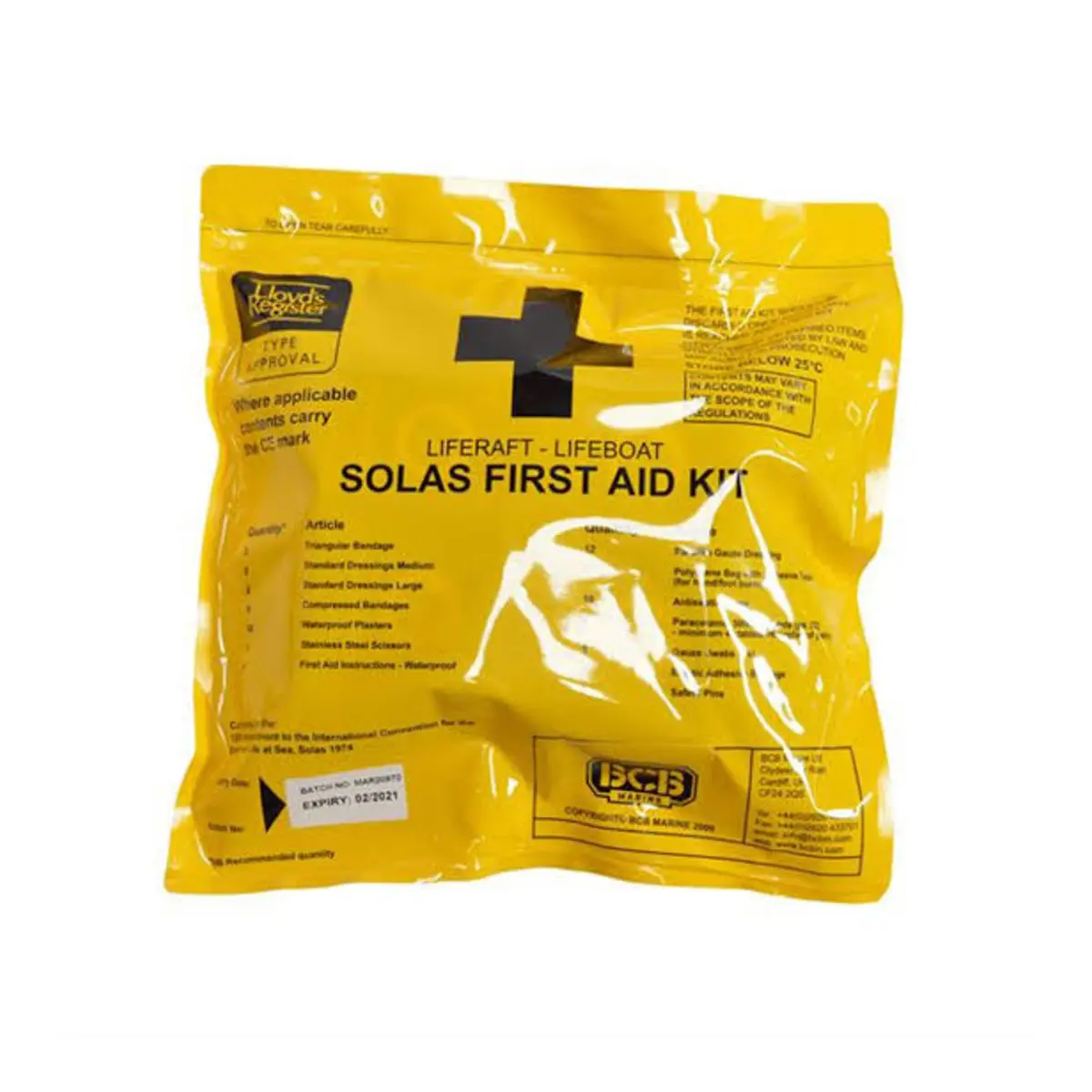 BCB SOLAS Liferaft/Lifeboat First Aid Kit