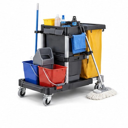 Janitorial Cleaning Trolley