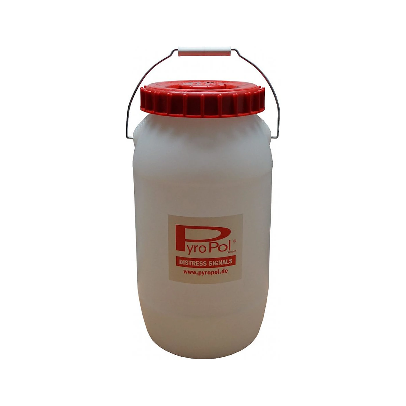 Protective storage box for keeping marine distress signals organised and accessible.