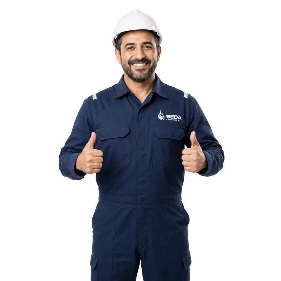 SEDA Chemicals customer support professional ready to assist with marine and safety product enquiries