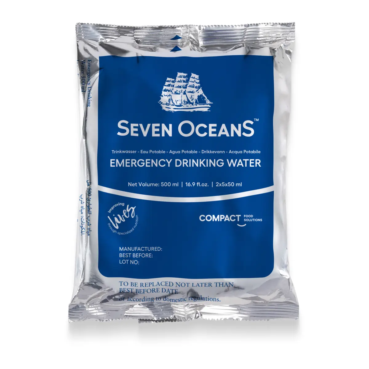 Emergency Drinking-Water Pouches